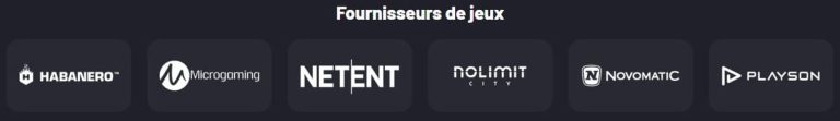 Winstler Casino fournisseurs